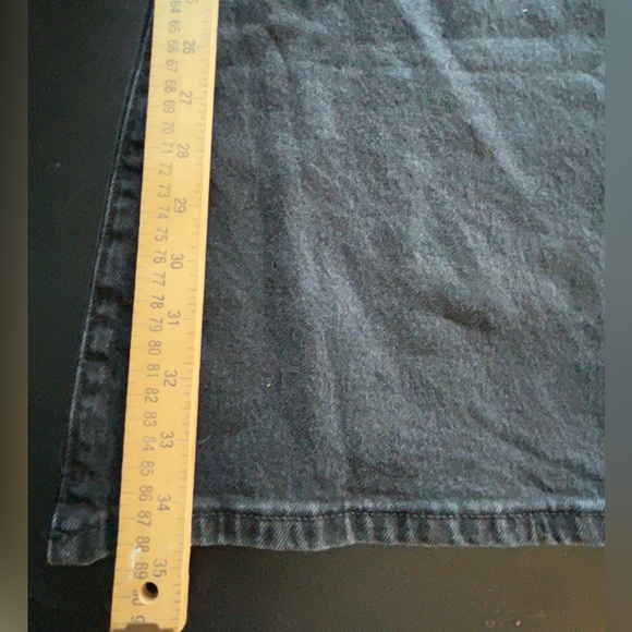 Universal Thread Womens HighRise Flared Leg Black Wash Comfort waist size 16Long - Picture 10 of 11